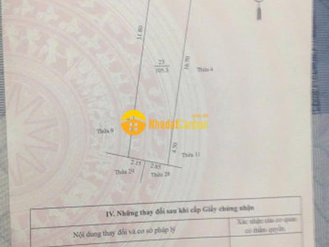 Mặt bằng bán