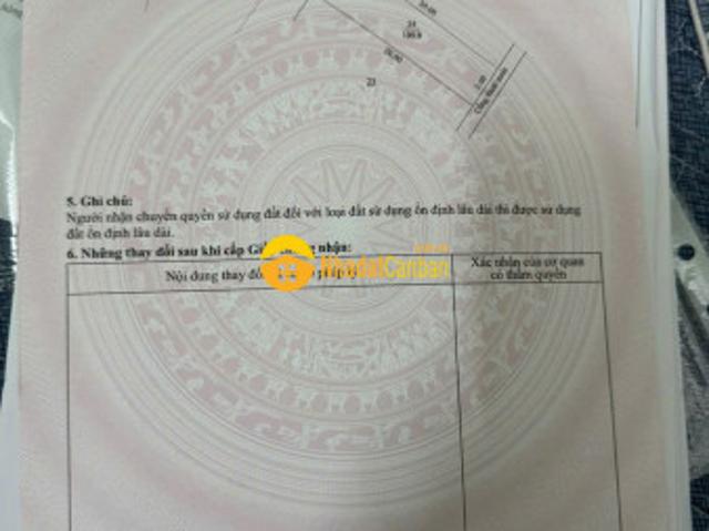 Mặt bằng bán