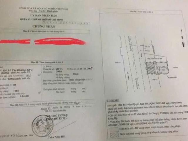 Nhà mặt phố bán tại Thủ Đức, Hồ Chí Minh