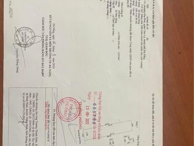 Nhà bán tại Liên Chiểu, Đà Nẵng