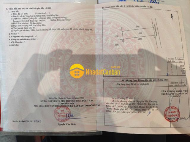 Mặt bằng bán