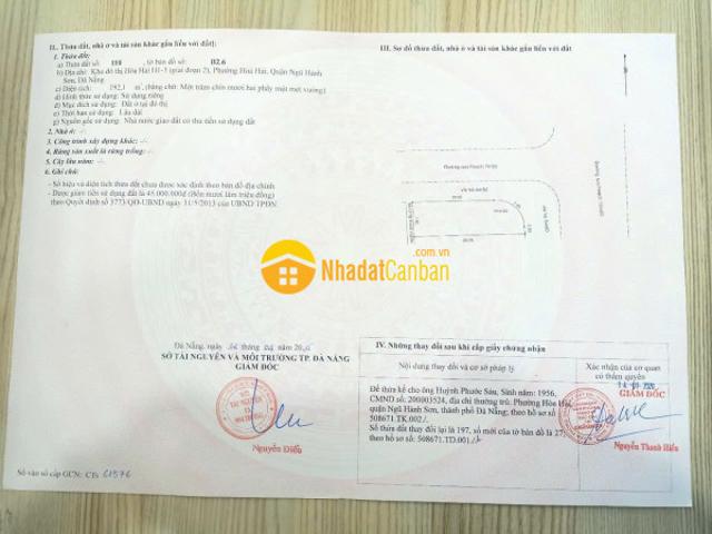 Mặt bằng bán