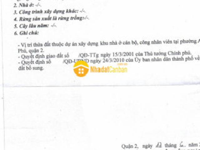 Mặt bằng bán