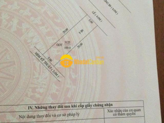Mặt bằng bán