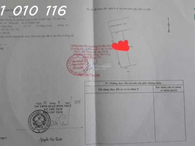 Nhà mặt phố bán tại Cần Thơ