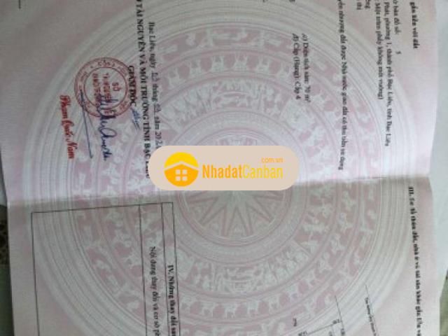 Nhà bán tại Bạc Liêu