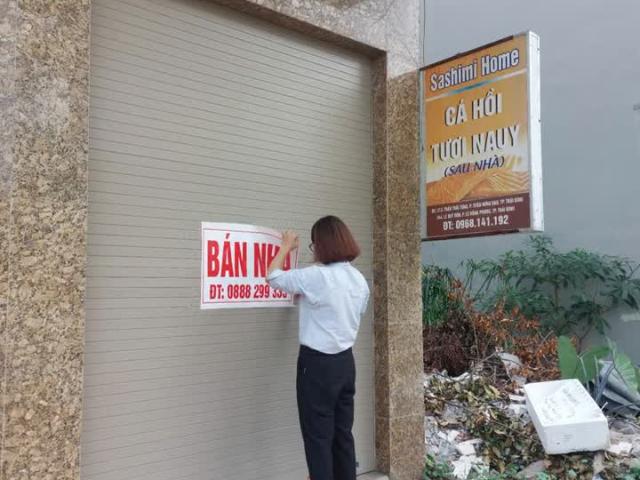 Nhà mặt phố bán