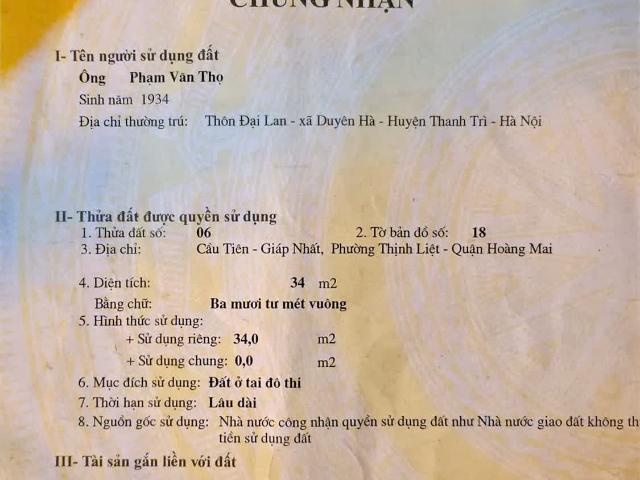Nhà mặt phố bán tại Hoàn Kiếm, Hà Nội