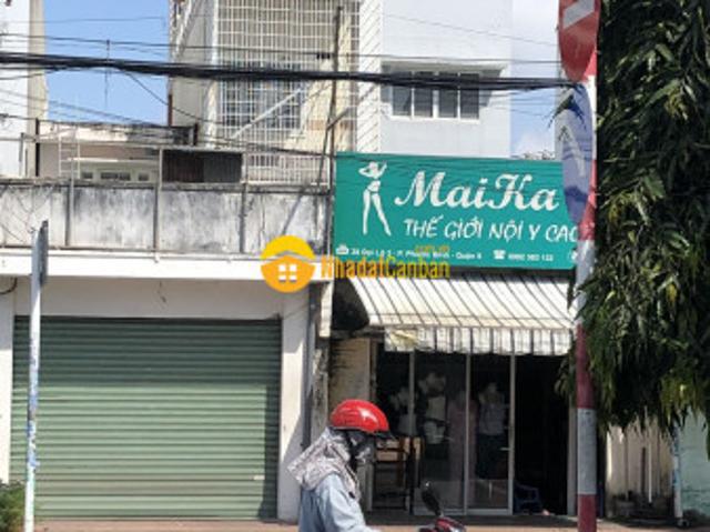 Nhà mặt phố bán