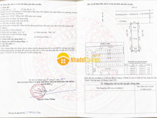 Nhà mặt phố bán