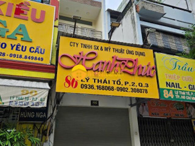 Nhà mặt phố bán