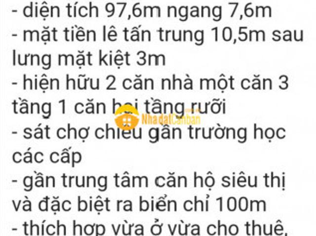 Nhà mặt phố bán