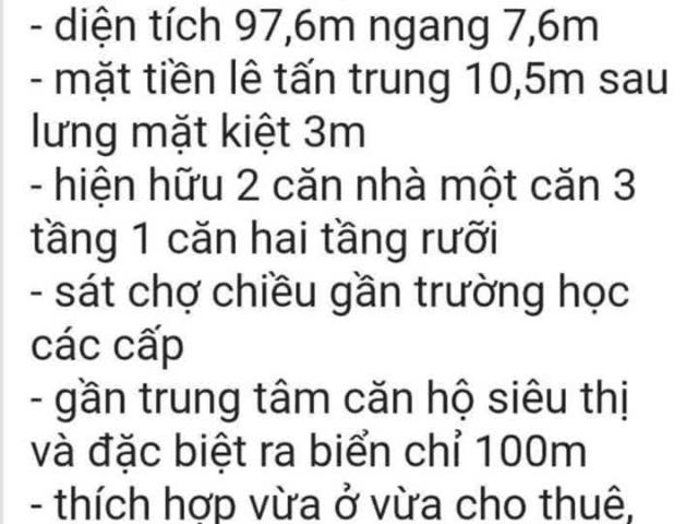 Nhà mặt phố bán tại Liên Chiểu, Đà Nẵng