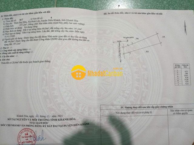 Mặt bằng bán