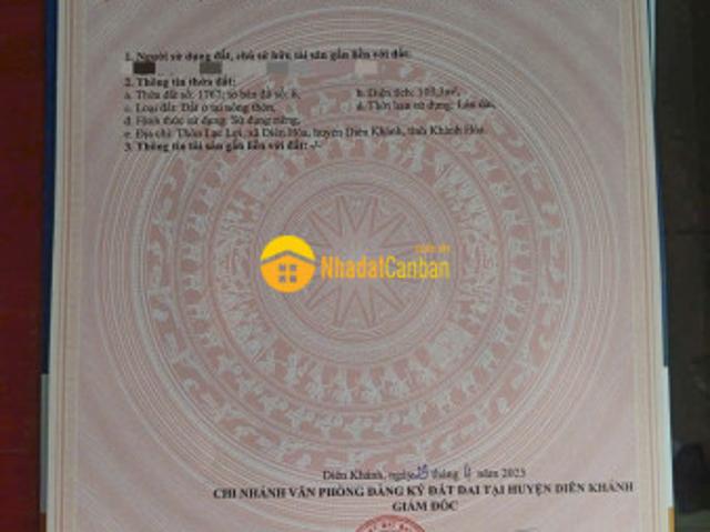 Mặt bằng bán