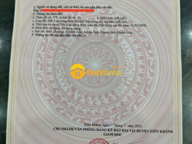 Mặt bằng bán