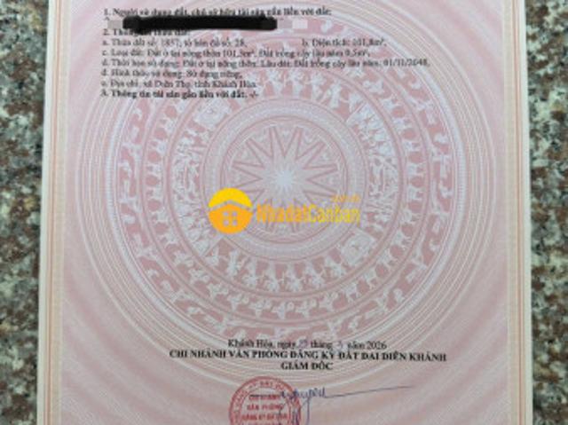 Mặt bằng bán