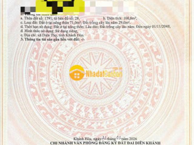Mặt bằng bán
