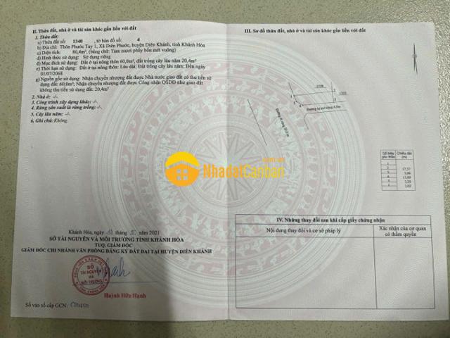 Mặt bằng bán