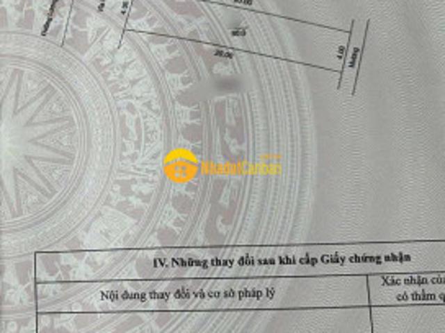 Mặt bằng bán tại Hải Phòng