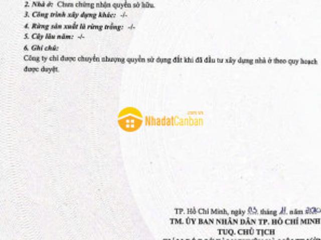 Mặt bằng bán