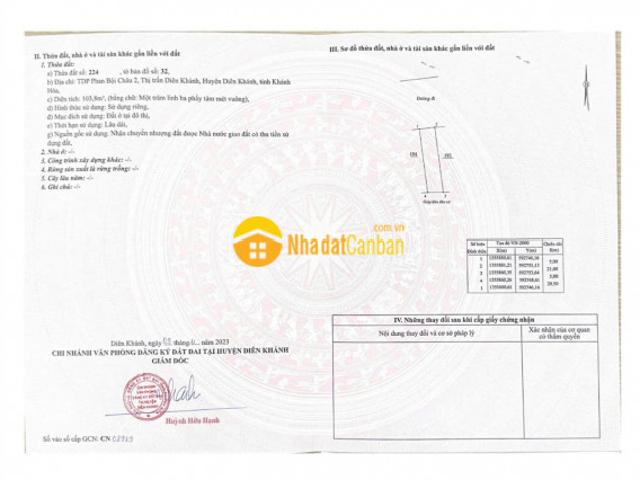 Mặt bằng bán