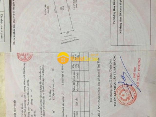 Mặt bằng bán tại Hải Phòng