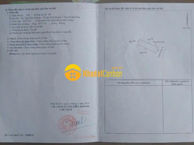 Mặt bằng bán