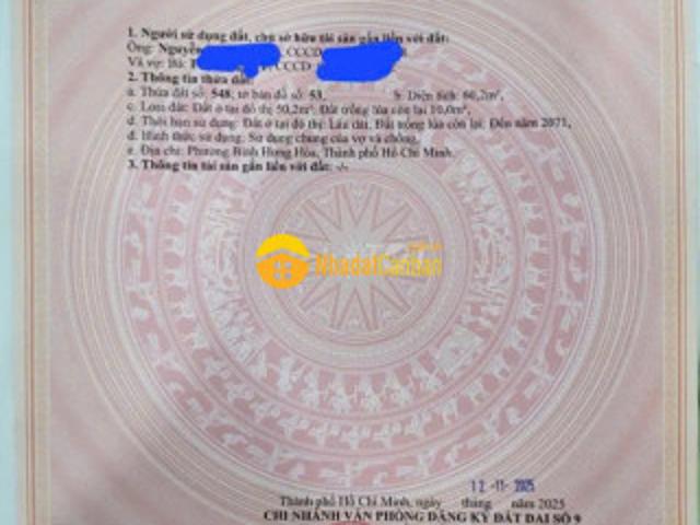 Mặt bằng bán