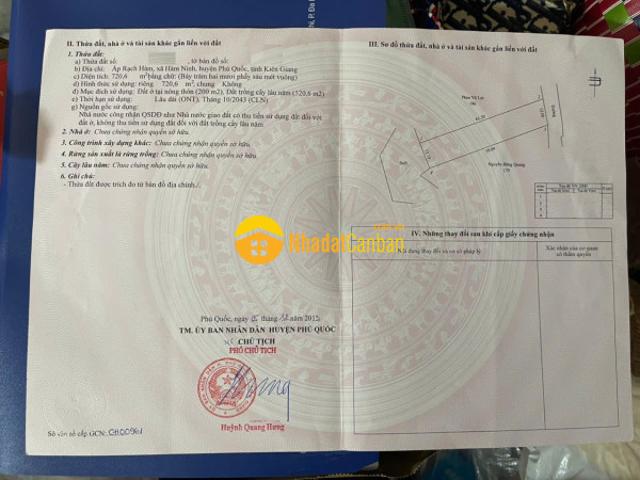 Mặt bằng bán