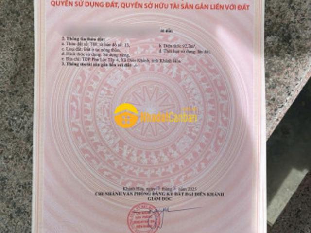 Mặt bằng bán
