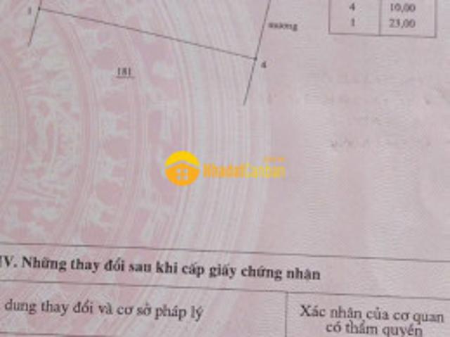 Mặt bằng bán