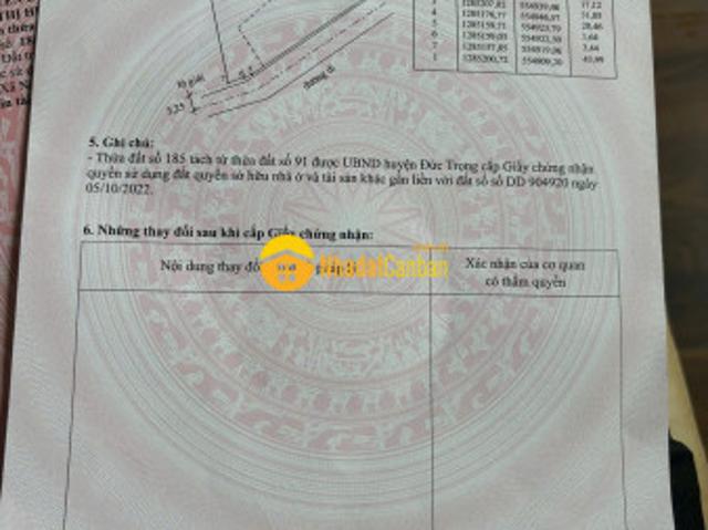 Mặt bằng bán