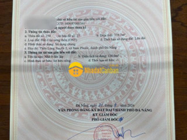 Mặt bằng bán