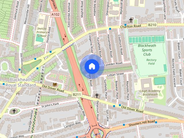 Apartment for rent in Blackheath Royal Standard, Greater London