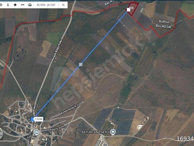 Karacabey, Bursa içerisinde satılık Arsa