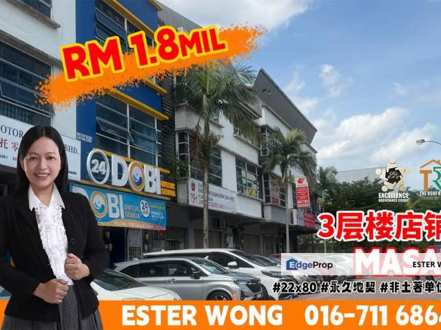 Shop for sale in Masai, Johor