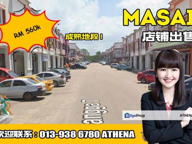 Shop for sale in Masai, Johor