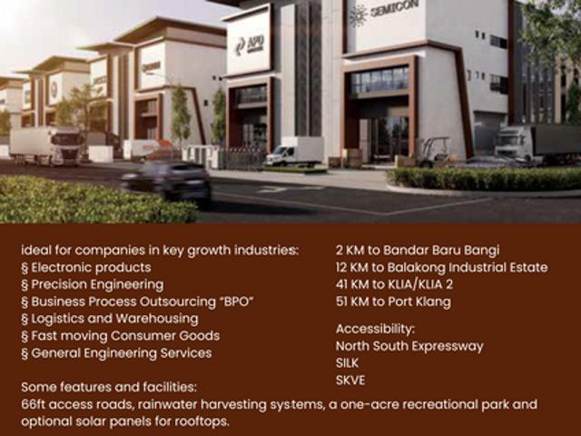 Warehouse for sale in Kajang, Langat