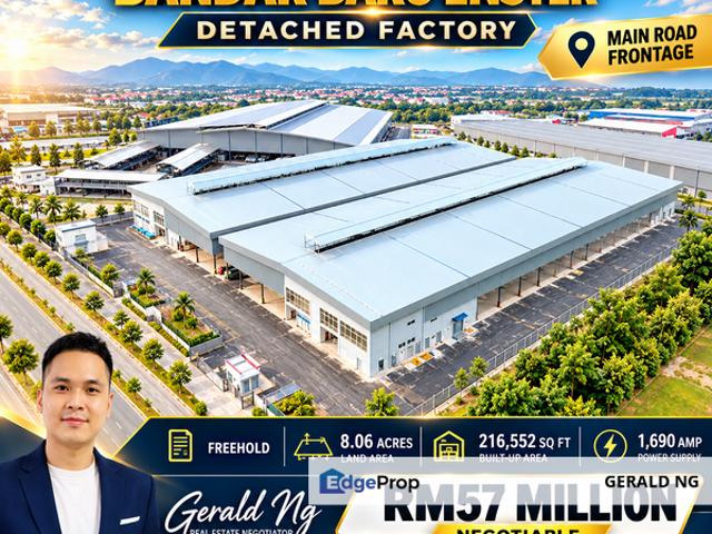 Warehouse for sale in Bandar Enstek, Nilai
