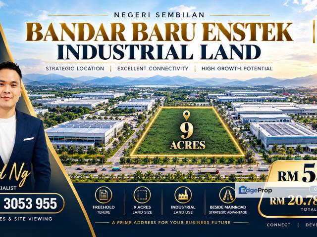 Warehouse for sale in Bandar Enstek, Nilai