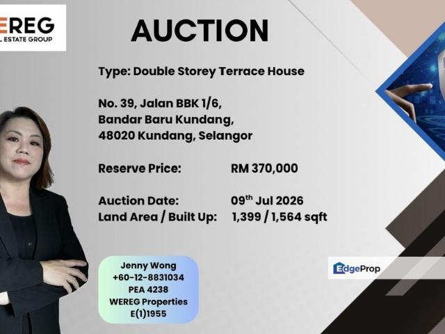 House for sale in Selayang, Selangor