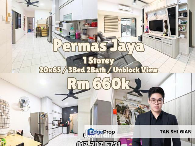 House for sale in Bandar Baru Permas Jaya, Kampung Senibong