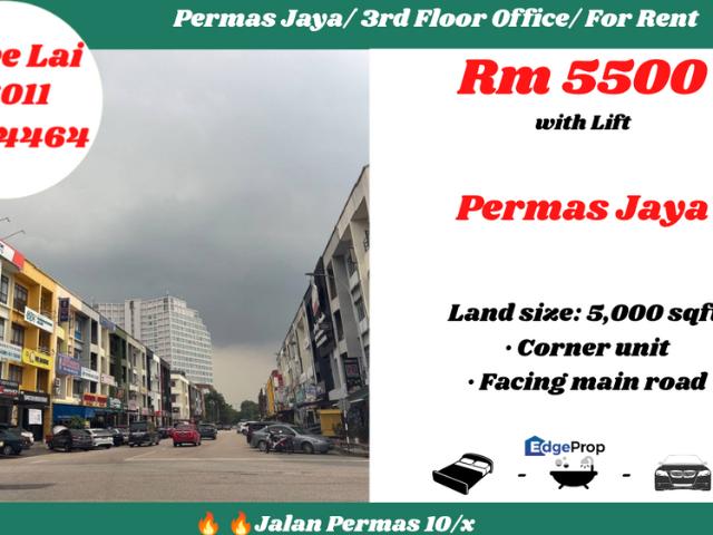 Shop for rent in Bandar Baru Permas Jaya, Kampung Senibong