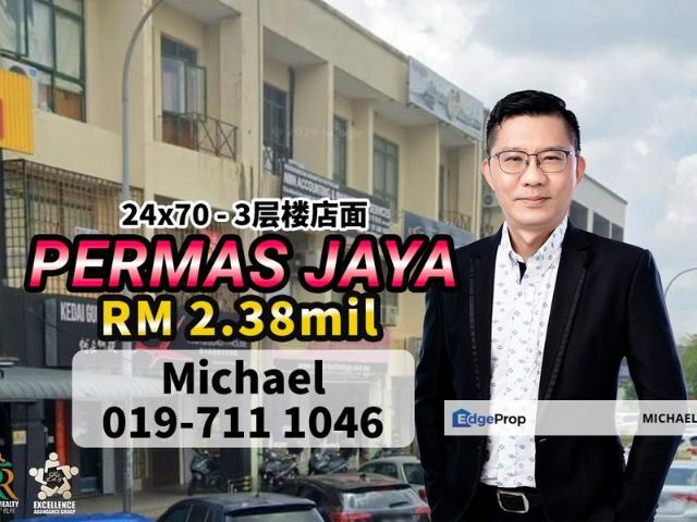 Shop for sale in Bandar Baru Permas Jaya, Kampung Senibong