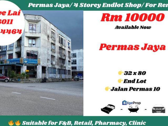 Shop for rent in Bukit Ledang, Johor