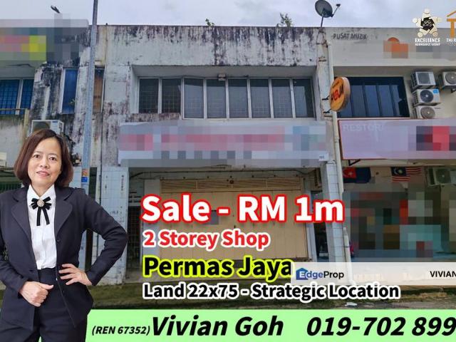 Shop for sale in Plentong, Johor