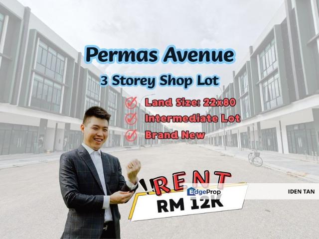 Shop for rent in Plentong, Johor