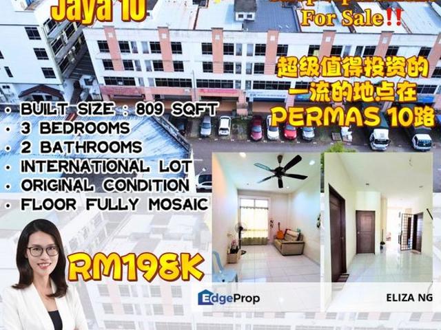 Condominium for sale in Bandar Johor Bahru, Johor