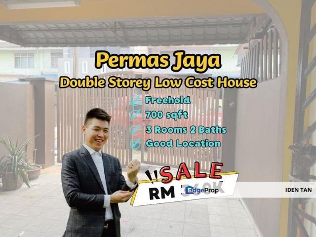 House for sale in Bandar Baru Permas Jaya, Kampung Senibong